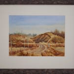 Ernest Luthi, Rail Crossing, Punnichy, SK, c 1970