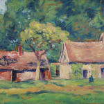Frank Armington, Paysage Pres De Louviers, 1924