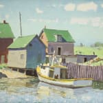 Franklin Arbuckle, Sunny Afternoon, Port Maitland, NS, 1985