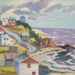 Henri Masson, Pointe Frégate, Gaspésie, c 1979