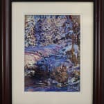 Framed photo of First Snow artwork