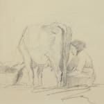 Horatio Walker, Milking Time, 1877