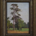 Framed John William Beatty Tall Tree painting