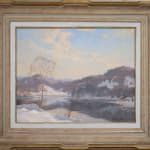 Eric Riordon, December Morning, Laurentians, c 1938