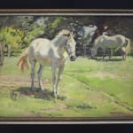 Robert Elmer Lougheed, Farm Scene near Valleyfield, Quebec, c 1960