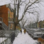 John Little, Rue Clark en hiver, Montreal, 2005