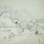 Robert Pilot, Village in Winter, Quebec, 1928