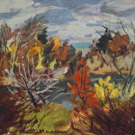 Henri Masson, Autumn Forest, c 1970