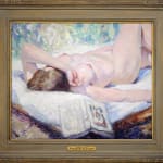 Framed Bookworm by William Henry Clapp