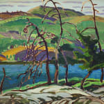 Franklin Carmichael, Church, Newtonbrook, c 1925