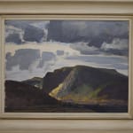 Franklin Arbuckle Near the Saguenay with frame