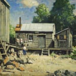 Richard Jack, Fisherman's Huts, Rockport, 1951