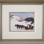 Robert Pilot, Piedmont, PQ, Sleighs, c 1938