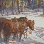 Robert Elmer Lougheed, Farm Scene near Valleyfield, Quebec, c 1960