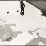 Jo Ann Callis, Untitled, [stripped dress] from the Early Black and White Portfolio, Circa Early 1970's