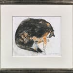 Elizabeth Blackadder RSA, Black Cat, 1982
