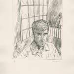 Alexander Moffat RSA, Untitled (Portrait of Richard Demarco), 1987