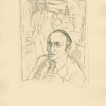 Alexander Moffat RSA, Untitled (Portrait of Richard Demarco), 1987