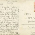 William Wilson RSA, Best wishes for knock off & make up in 1945 (Christmas Card)