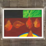 John Houston RSA, Cliffs at Étretat, 1986