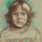 Leon Morrocco RSA, Head of a Boy, 1972