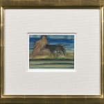 John Houston RSA, Cliffs at Étretat, 1986