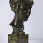 Alexander Proudfoot RSA, Head of a Girl, 1920