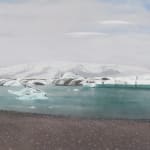 Frances Walker RSA, Glacial Lagoon, 2001