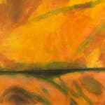 John Houston RSA, Cliffs at Étretat, 1986