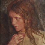 Phoebe Anna Traquair HRSA, Head of a Girl, around 1907