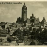 William Wilson RSA, 4 Postcards: ‘Avila – Vista parcial...’; ‘San Gimignano – da S. Chiara’; ‘Puente de Alcantara’; ‘Segovia –...