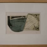 Frank Pottinger RSA, Untitled (Green and Tan Abstract)