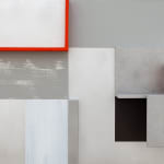 Toby Paterson RSA, Painting for a Staffordshire Blue Engineering Brick Wall, 2019