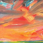 John Houston RSA, Red Head, New York, 1984