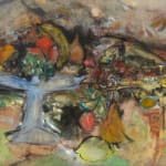 John Houston RSA, Cliffs at Étretat, 1986