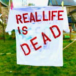 Ross Sinclair RSA (Elect), Real Life COP 26 Souvenir T-Shirt: Real Life is Dead. No. 1