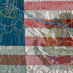 Consuelo Jimenez Underwood, Campesino Silk Flag, 2009