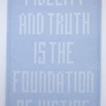 Jennifer Ling Datchuk, Truth Flag (Fanny Hills, 1848, age 9 years old), 2017