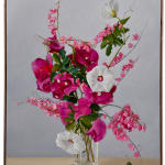 Eva Marengo Sanchez, July: Alamo Vine (native), Bougainvillea (not native), Coral Vine (invasive), 2025