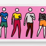 Julian Opie, Dancing Figure 5, 2023