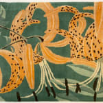 Alex Katz, Yellow Flags on White, 2023