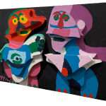 Karel Appel, Four Heads, 1966