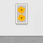 Donald Sultan, Yellow Poppies, Sept 7, 2022, 2022