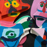 Karel Appel, Four Heads, 1966