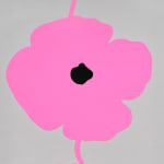 Donald Sultan, Yellow Poppies, Sept 7, 2022, 2022