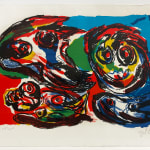Karel Appel, Four Heads, 1966