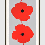 Donald Sultan, Yellow Poppies, Sept 7, 2022, 2022