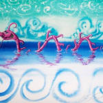 Kenny Scharf, Flores Yellow, 2023