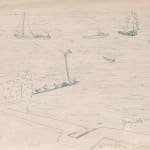Milton Avery, Misty Morning Study of Provincetown, ca. 1957-1960