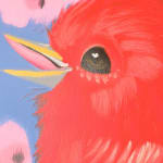 Ann Craven, Red Song, 2025